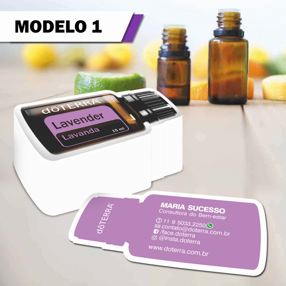 Cartões Corte Especial DOTERRA