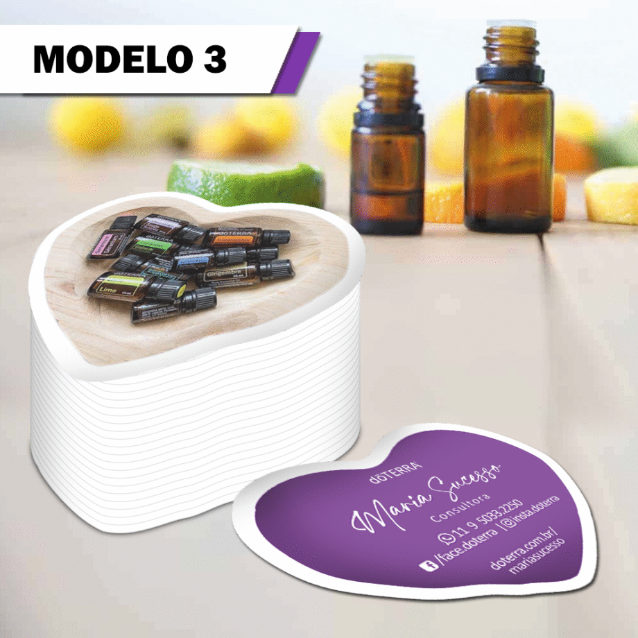 Cartões Corte Especial DOTERRA