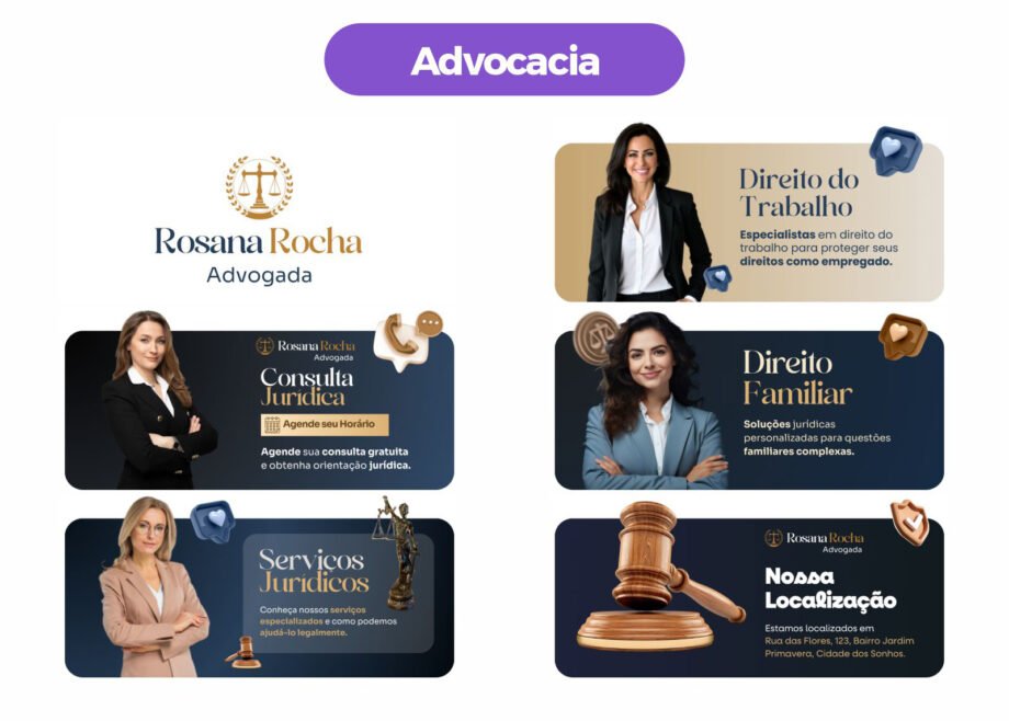BIO do Instagram - ADVOCACIA