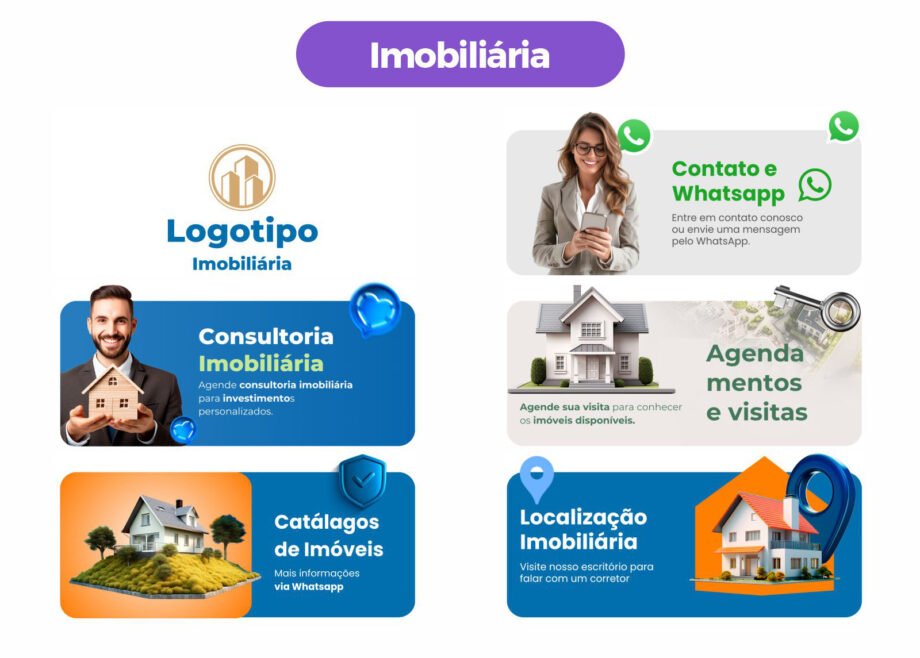BIO do Instagram - IMOBILIÁRIA