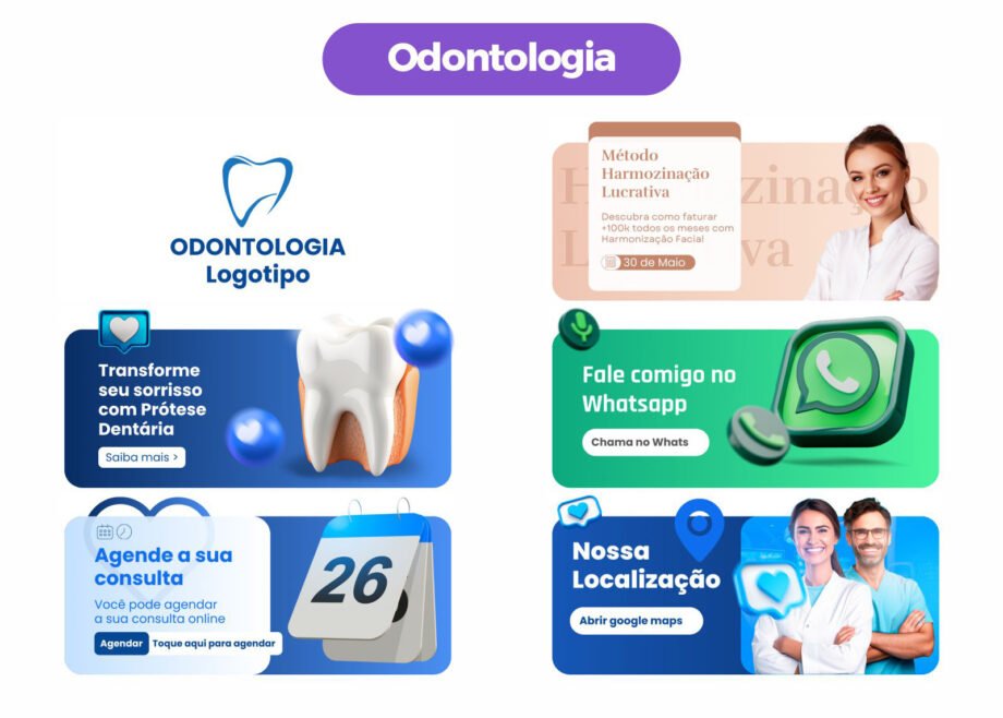 BIO do Instagram - ODONTOLOGIA