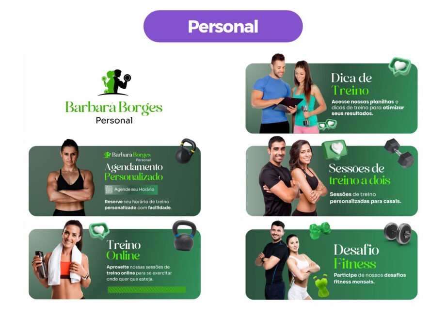 BIO do Instagram - PERSONAL TRAINER