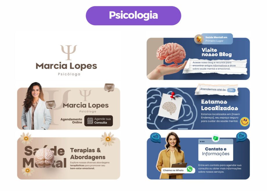 BIO do Instagram - PSICOLOGIA